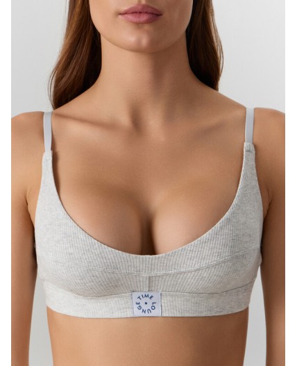 Бюстье серый меланж 4306-А-11