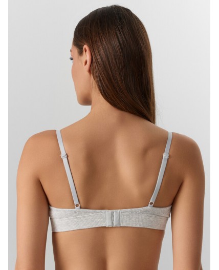 Бюстье серый меланж 4306-А-11