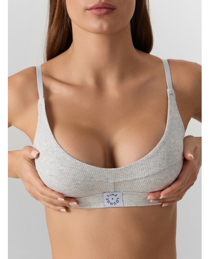 Бюстье серый меланж 4306-А-11