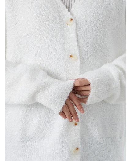 Кардиган молочный