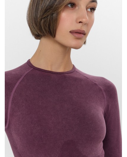 Джемпер винный