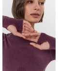 Джемпер винный