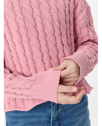 Джемпер розовый