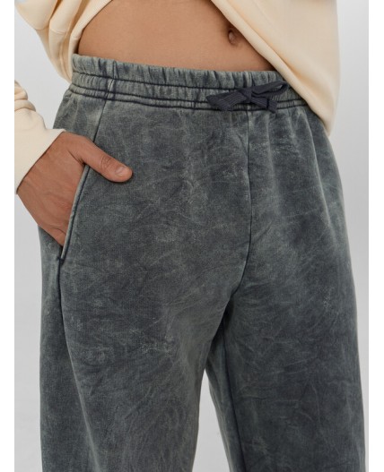 Джоггеры ACID WASH графит