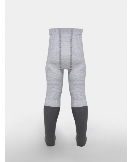 Колготки св.сер.меланж /асфальт