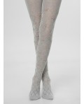 Колготки серый меланж