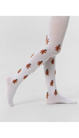 Колготки белый