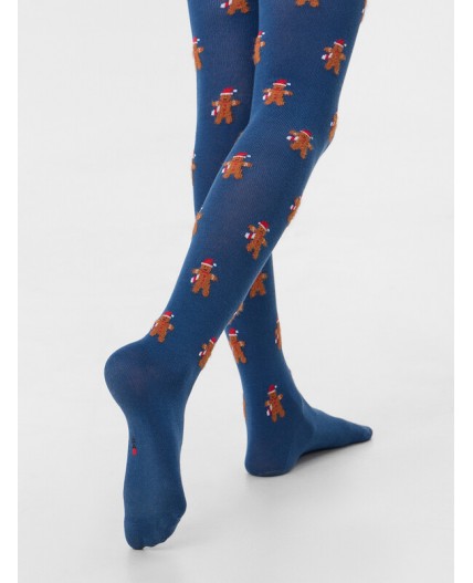 Колготки джинсовый