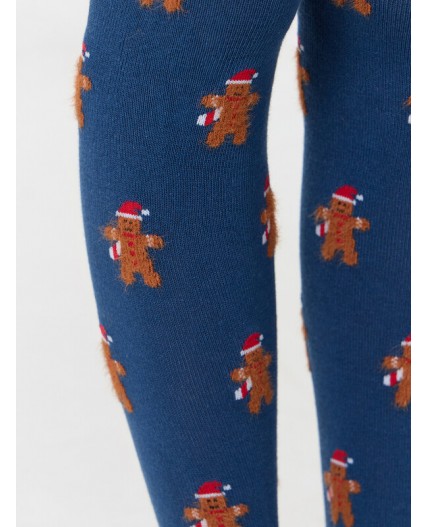 Колготки джинсовый