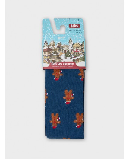 Колготки джинсовый