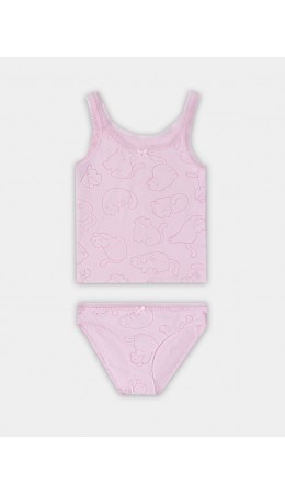 Комплект котики на розовом