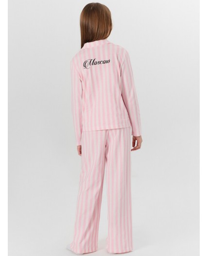 Комплект розовая полоска +Moscow