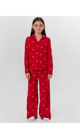 Комплект бантики на красном