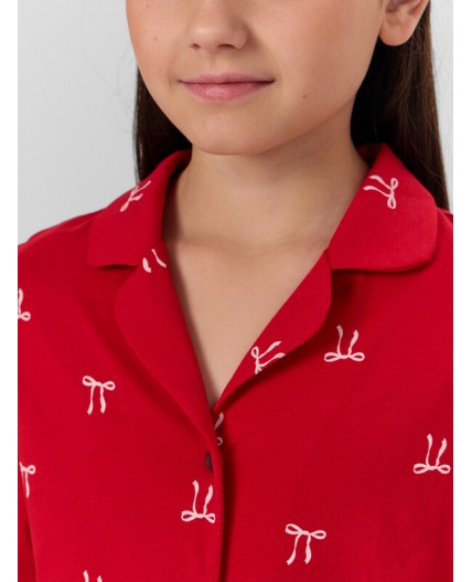 Комплект бантики на красном