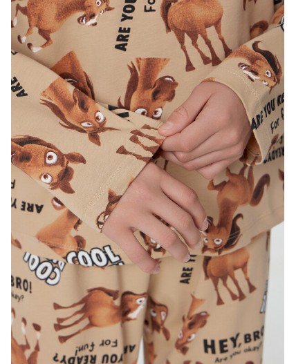 Комплект лошади на ирландском креме