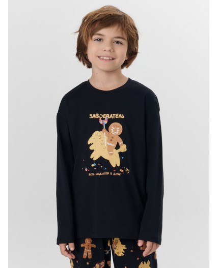 Комплект черный +печенье на черном