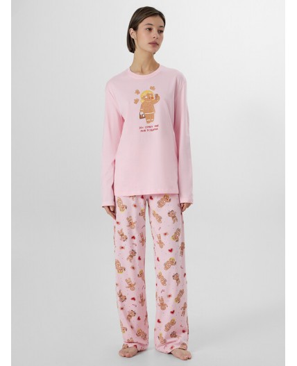 Комплект розовая сказка +печенье на розовом