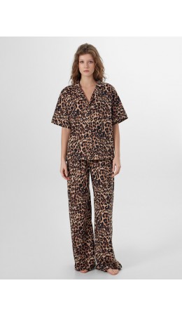 Пижама леопард на песочном