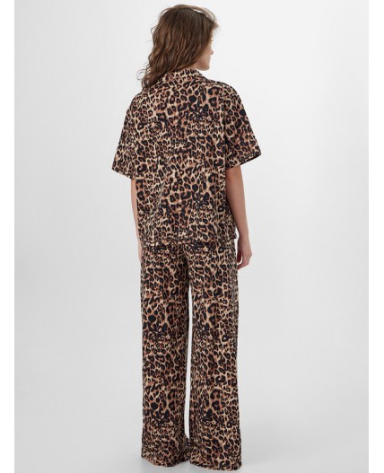 Пижама леопард на песочном