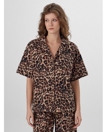 Пижама леопард на песочном