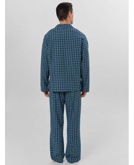 Комплект сине -зеленая клетка