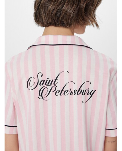 Комплект розовая полоска +S.Petersburg
