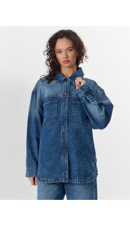 Жакет синий