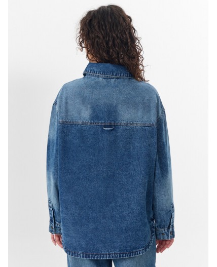 Жакет синий