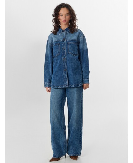 Жакет синий