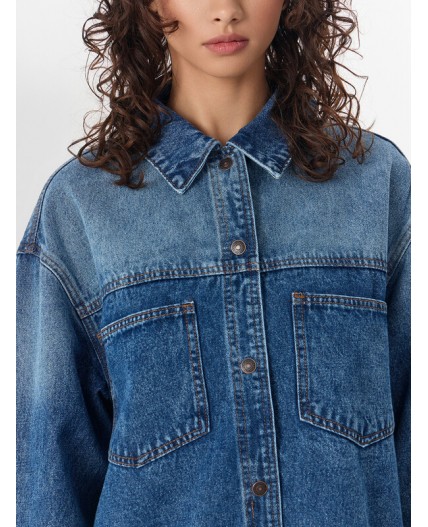 Жакет синий