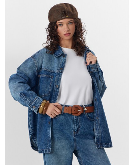 Жакет синий