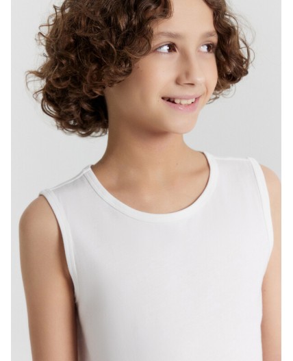 Майка белый +белый