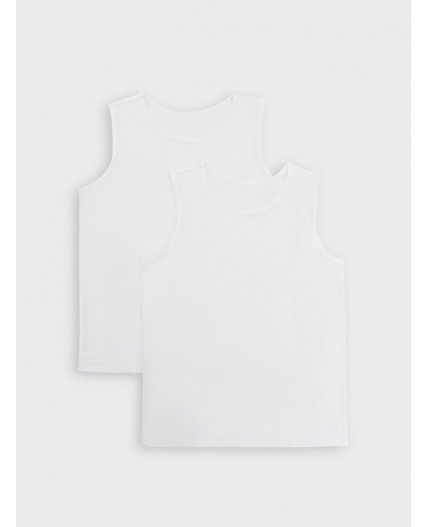 Майка белый +белый