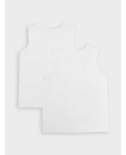 Майка белый +белый