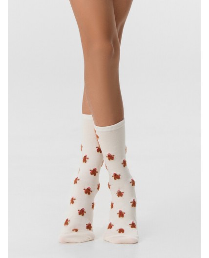 Носки молочный