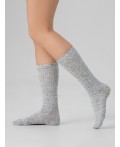 Носки серый меланж