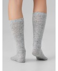 Носки серый меланж