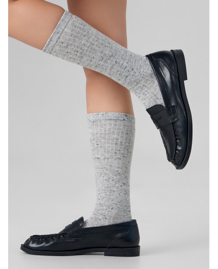 Носки серый меланж