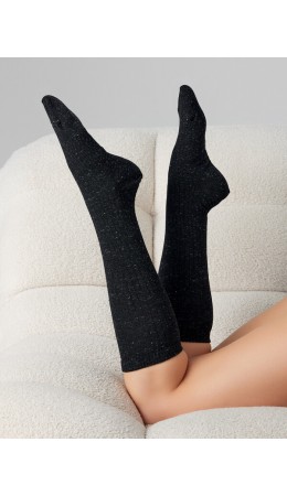 Носки графитовый меланж