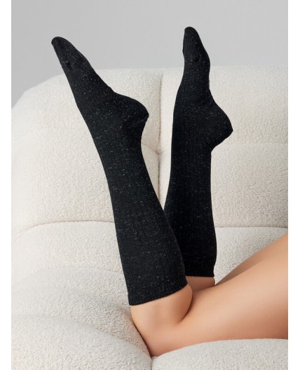 Носки графитовый меланж