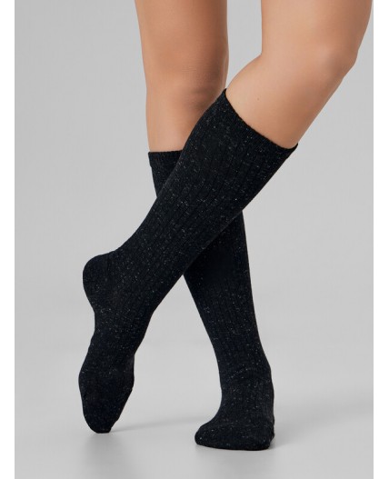 Носки графитовый меланж