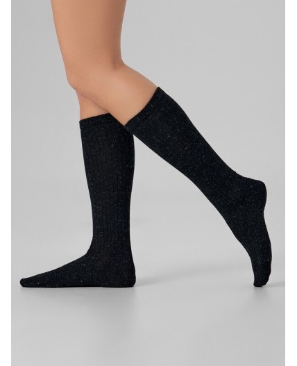 Носки графитовый меланж