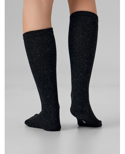 Носки графитовый меланж