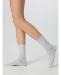 Носки св.серый меланж