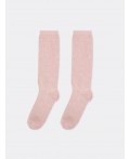 Носки пудровый меланж