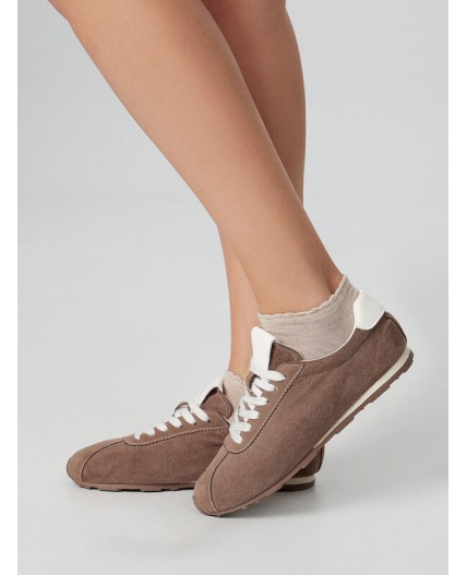 Носки бежевый меланж