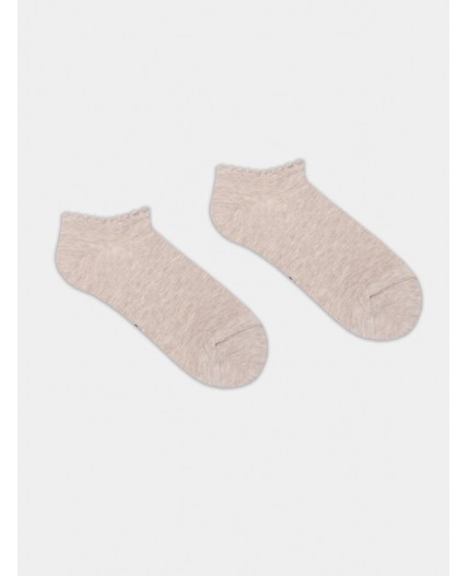 Носки бежевый меланж