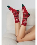 Носки т.красный
