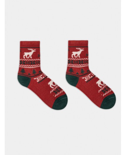 Носки т.красный