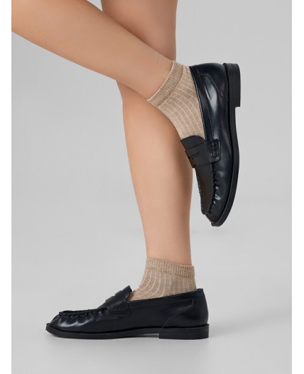 Носки бежевый меланж